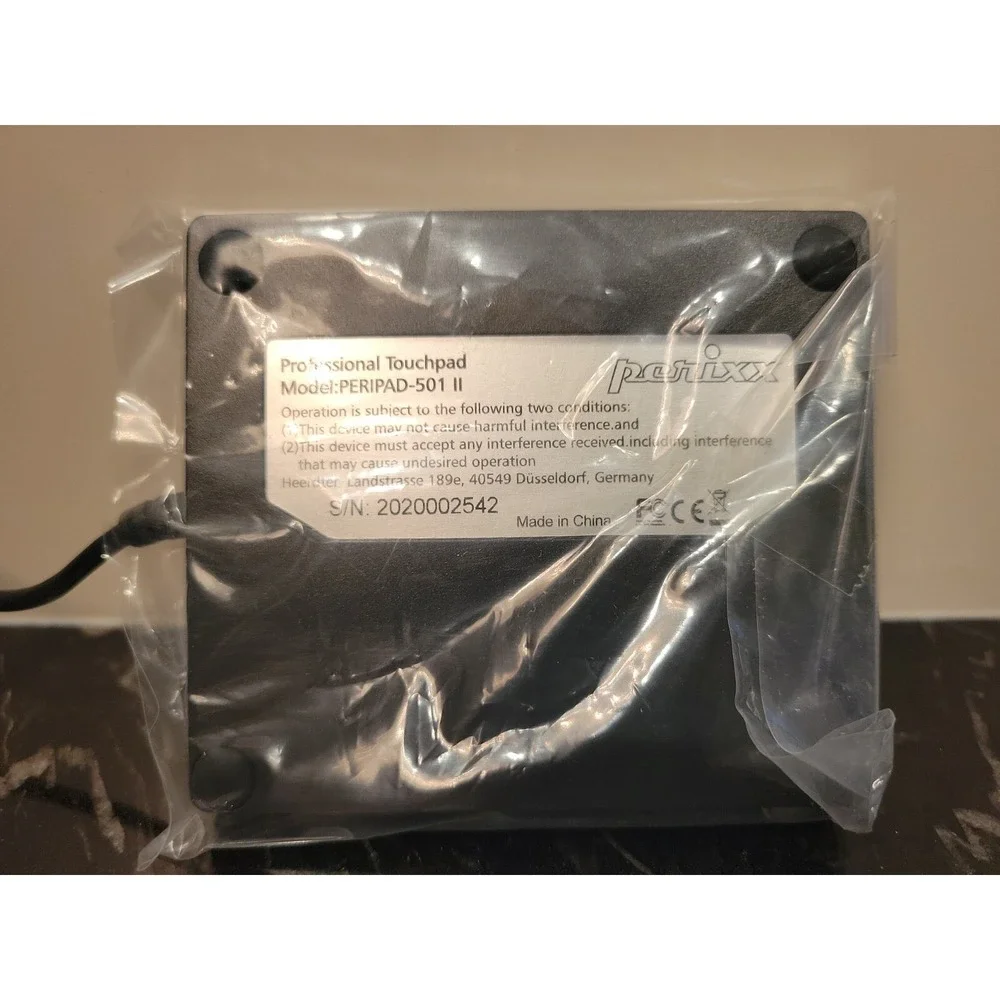Perix PERIPAD-501 - Wired USB Touch Pad - Black New